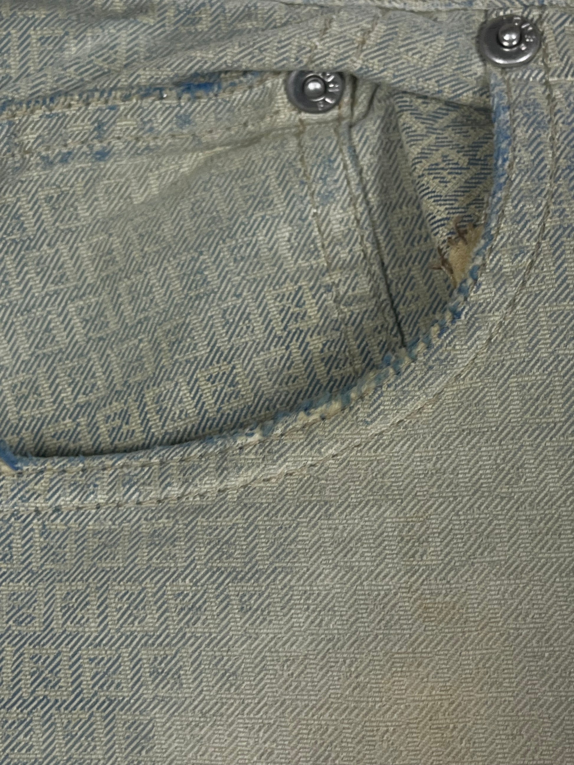 vintage Fendi monogram jeans {XL}