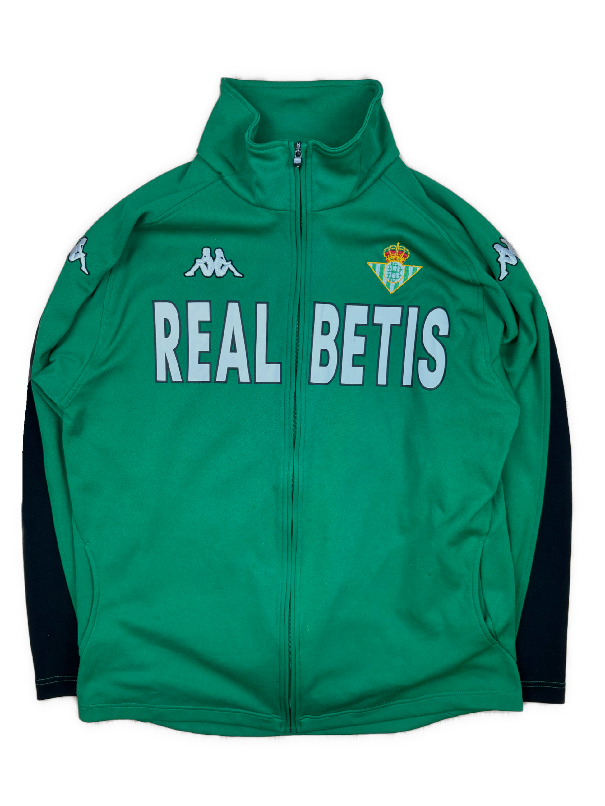 vintage Kappa Real Betis trackjacket {L}
