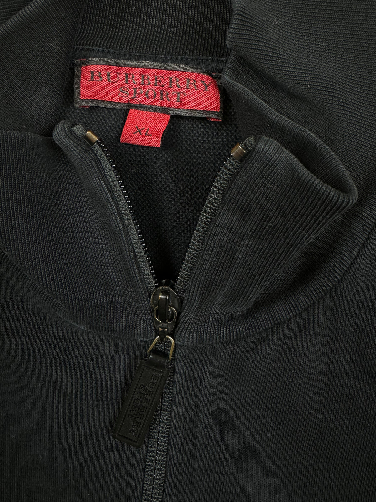 vintage Burberry Sport sweatjacket {XL}