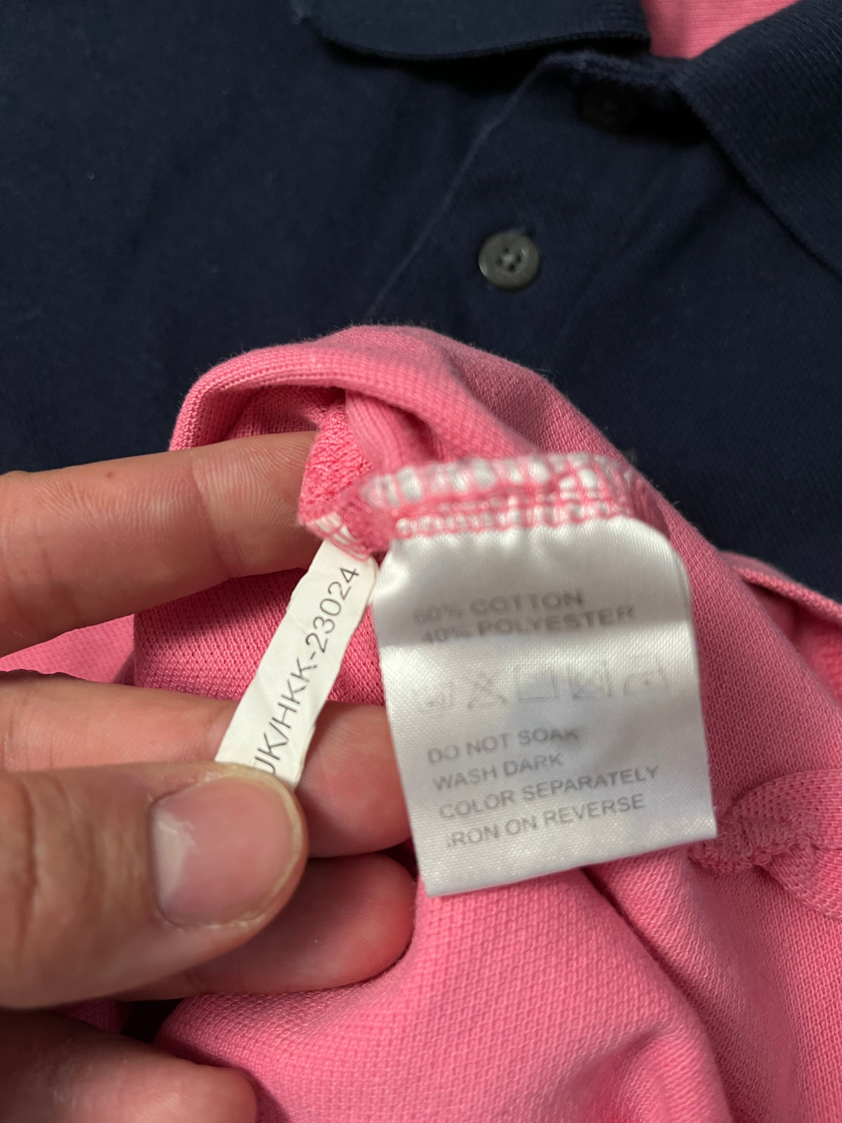 vintage Yves Saint Laurent spellout polo {M}