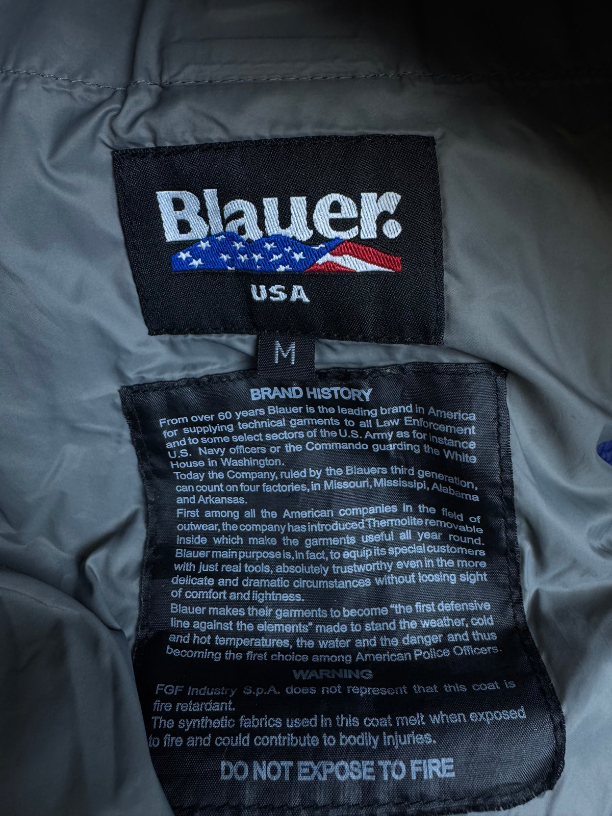 blue Blauer winterjacket {M}