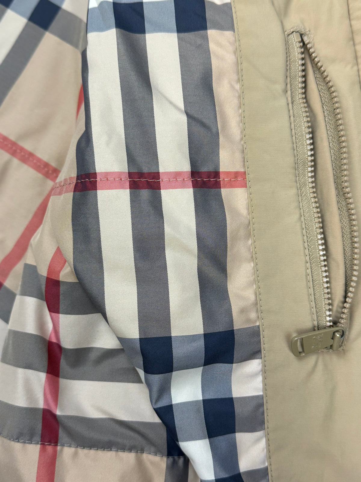 vintage Burberry winterjacket bomber {XL}