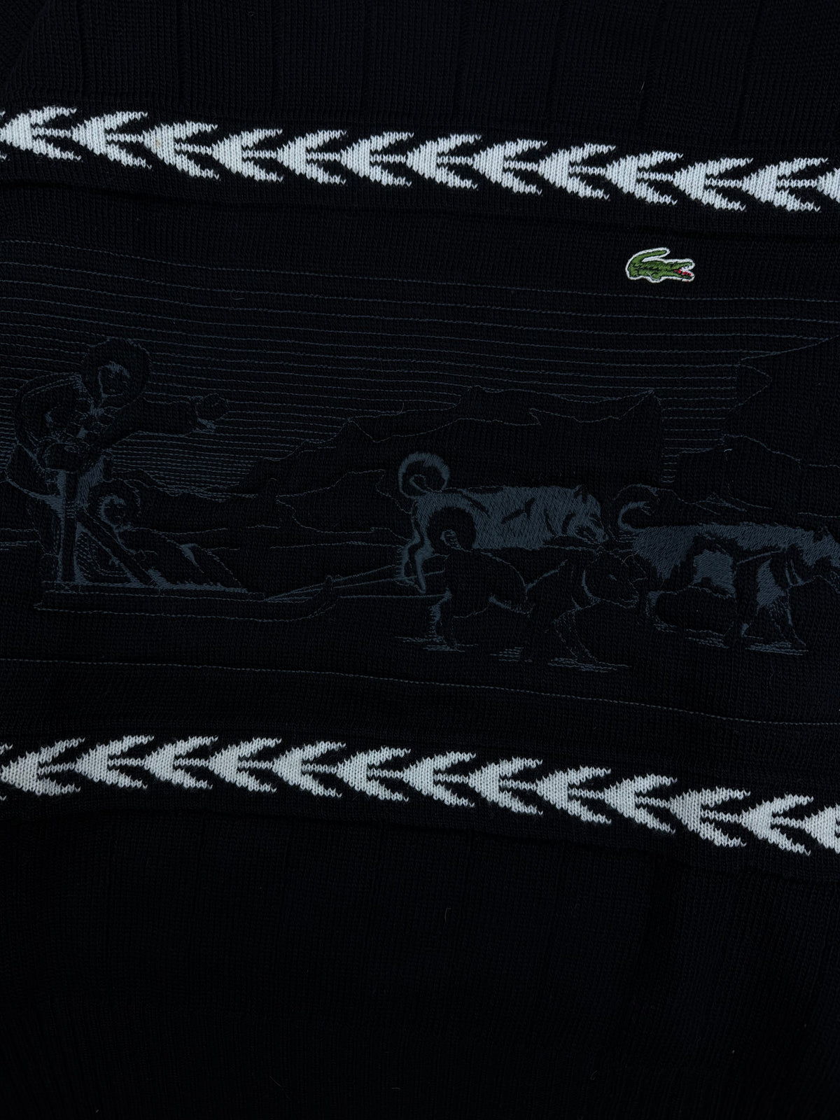 vintage Lacoste knittedsweater {M}