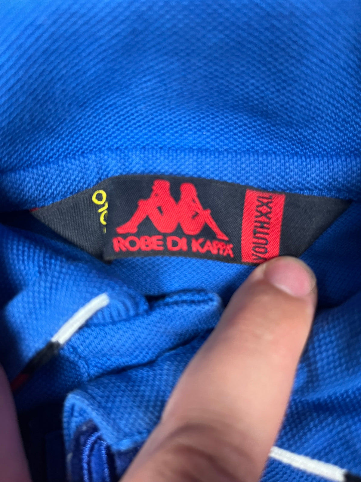 vintage Kappa UC Sampdoria polo {M}