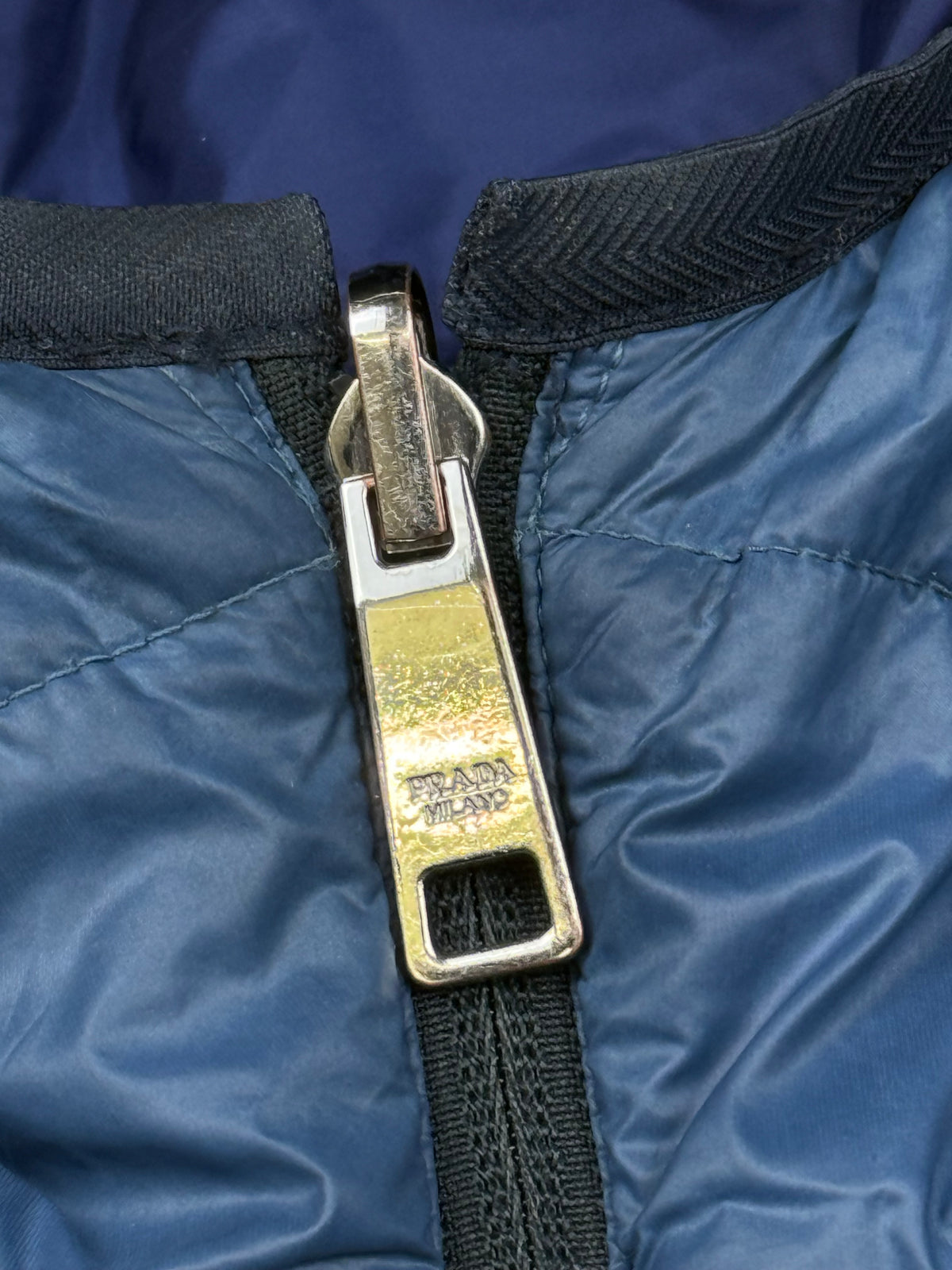 navyblue reversible Prada winterjacket {L}