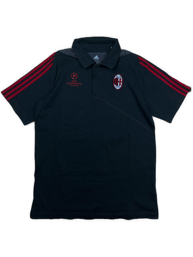 vintage Adidas Ac Milan polo {L}