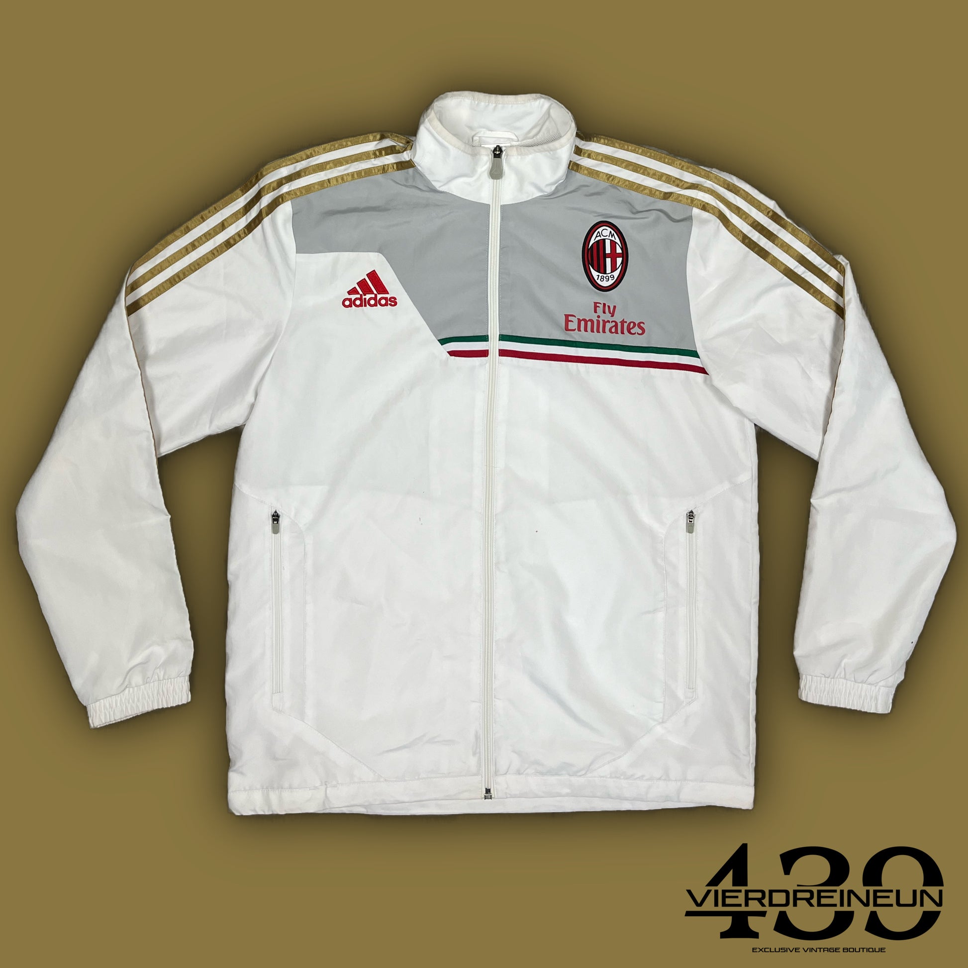 vintage Adidas Ac Milan windbreaker {M}