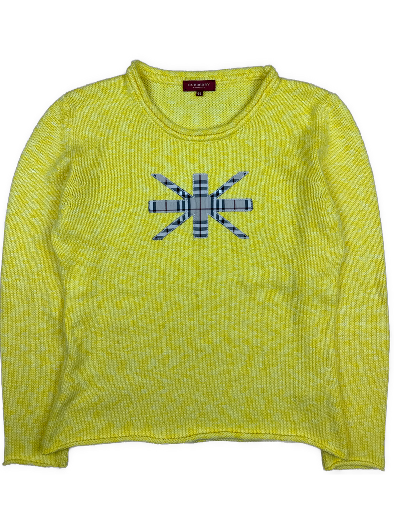 vintage Burberry knittedsweater {S}