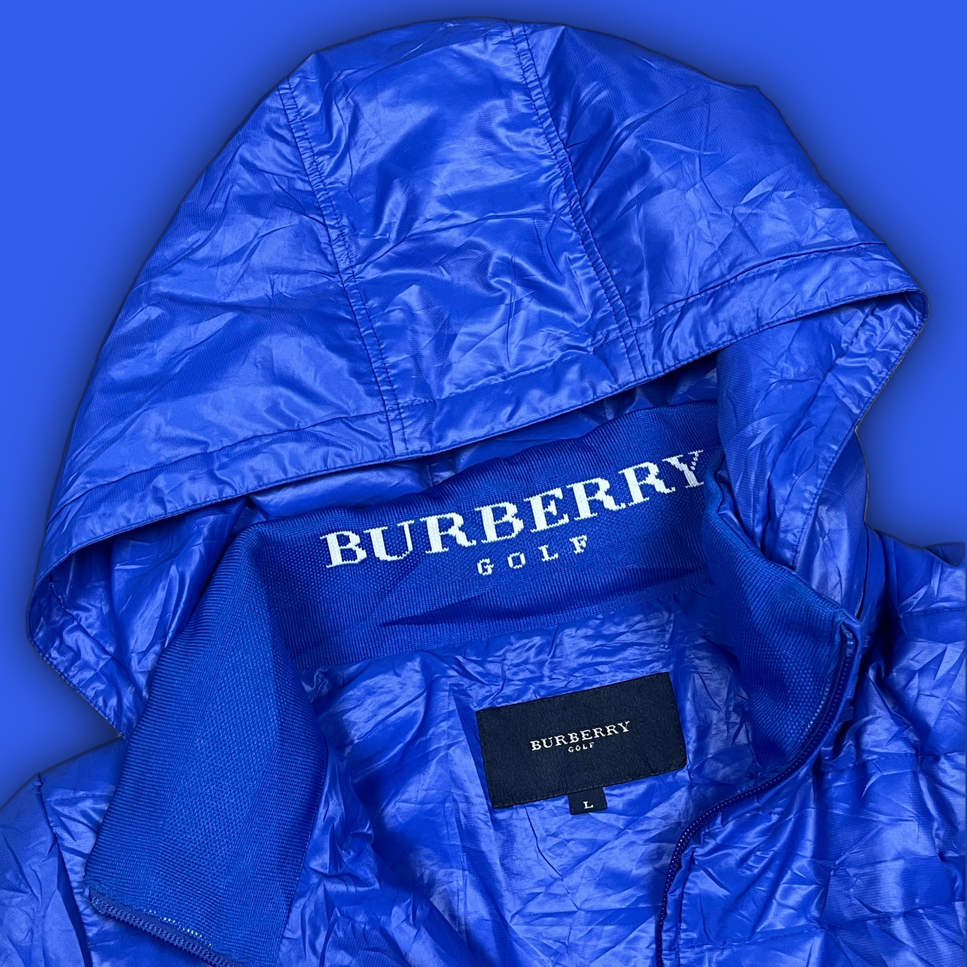 vintage Burberry Golf pufferjacket {M}