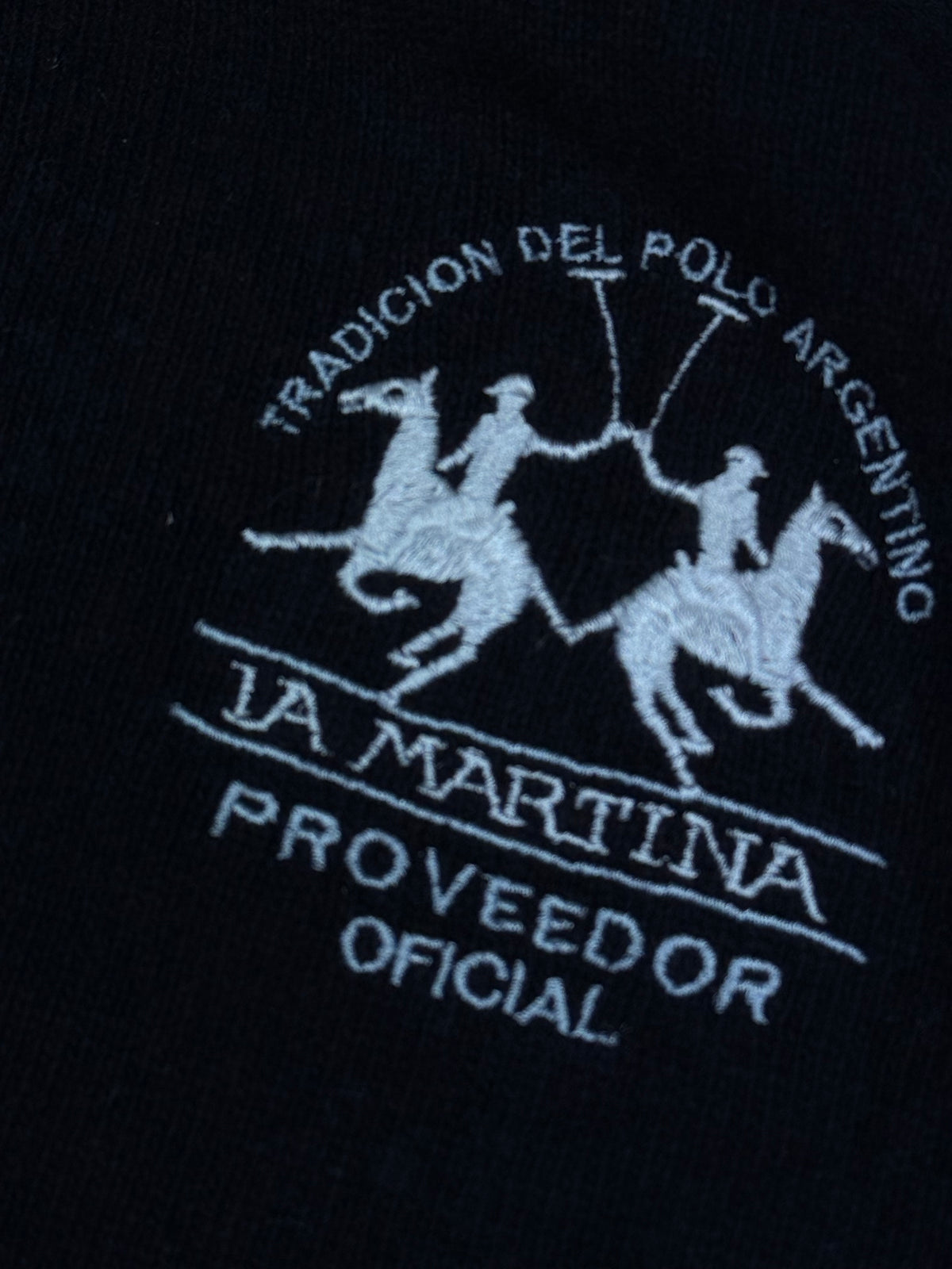 vintage La Martina sweatjacket {S}