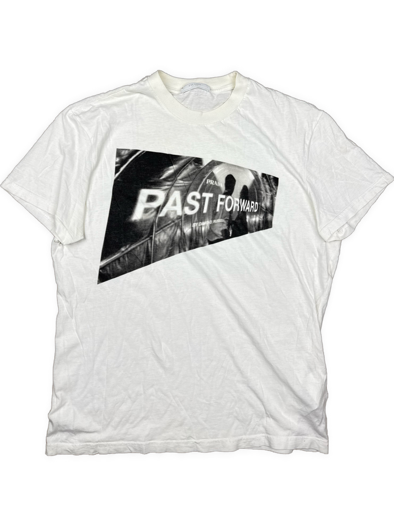 white Prada t-shirt
