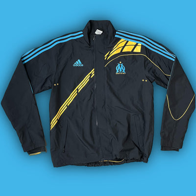 vintage Adidas Olympique Marseille windbreaker {XL}