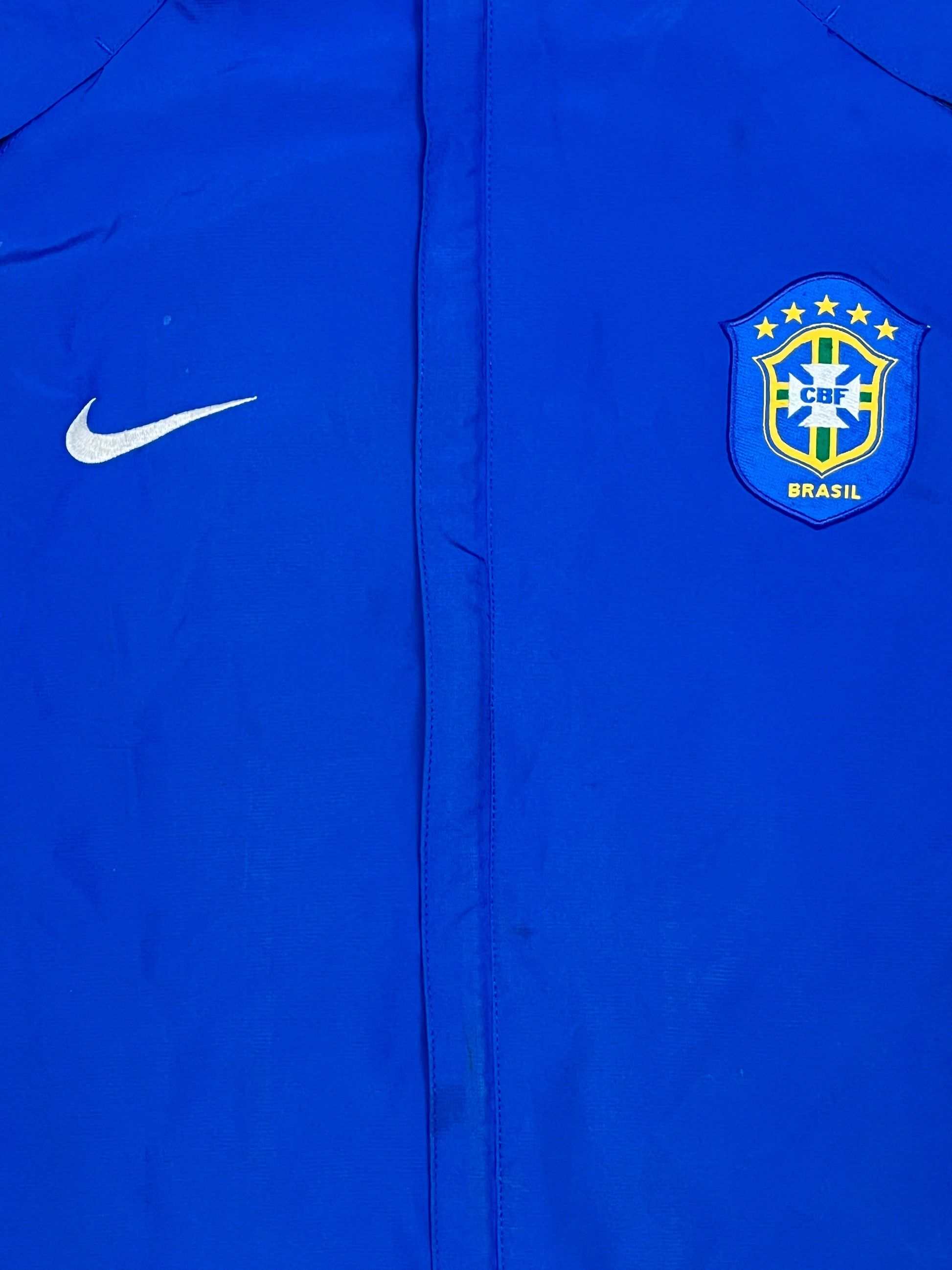 vintage Nike Brasil windbreaker {L}