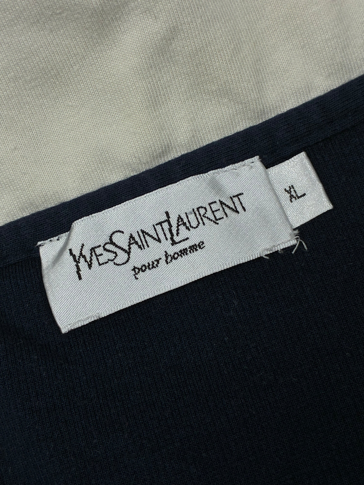 vintage YSL Yves Saint Laurent sweatjacket {XL}
