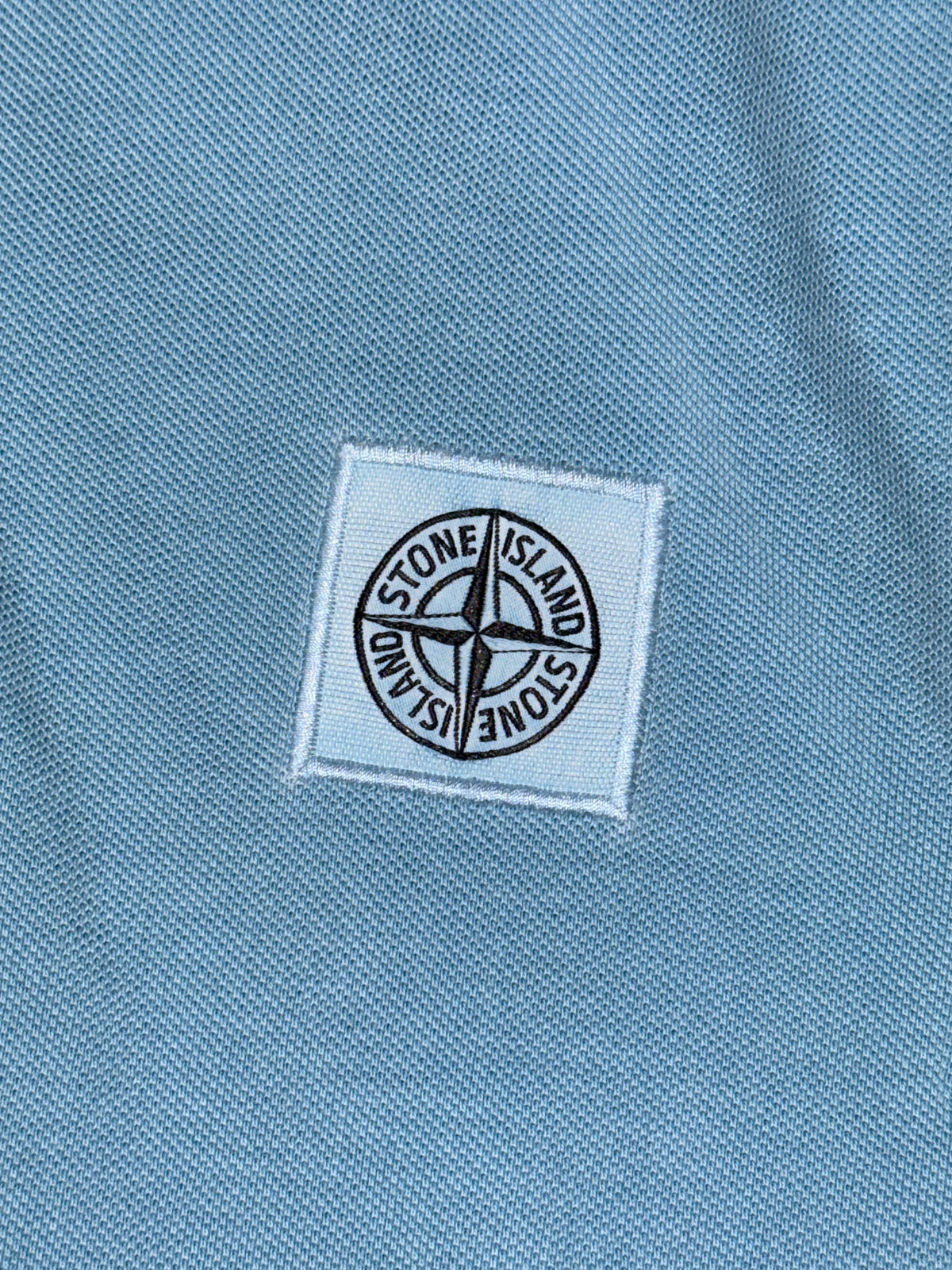 vintage babyblue Stone Island polo