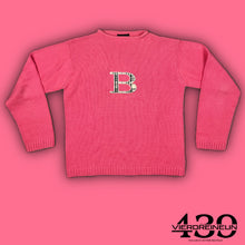 Cargar imagen en el visor de la galería, vintage pink Burberry knittedsweater {S}
