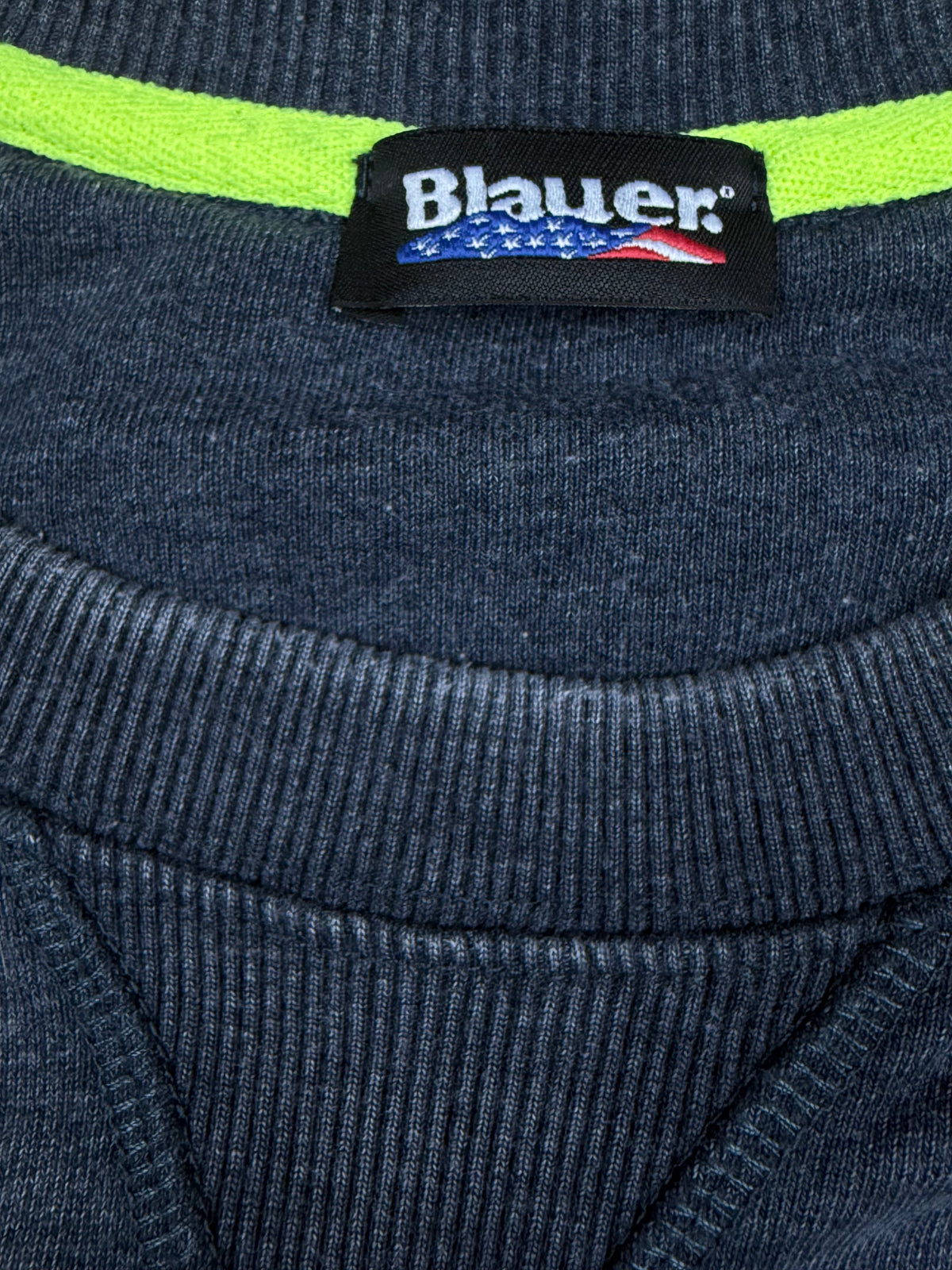 vintage navyblue Blauer sweater {M}