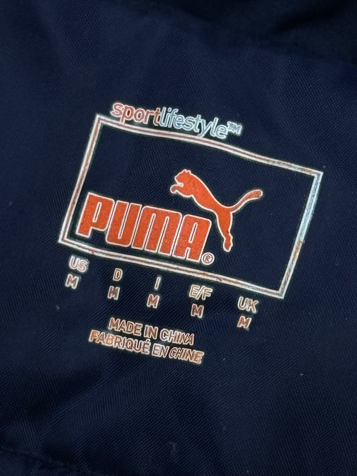 vintage Puma Italia winterjacket