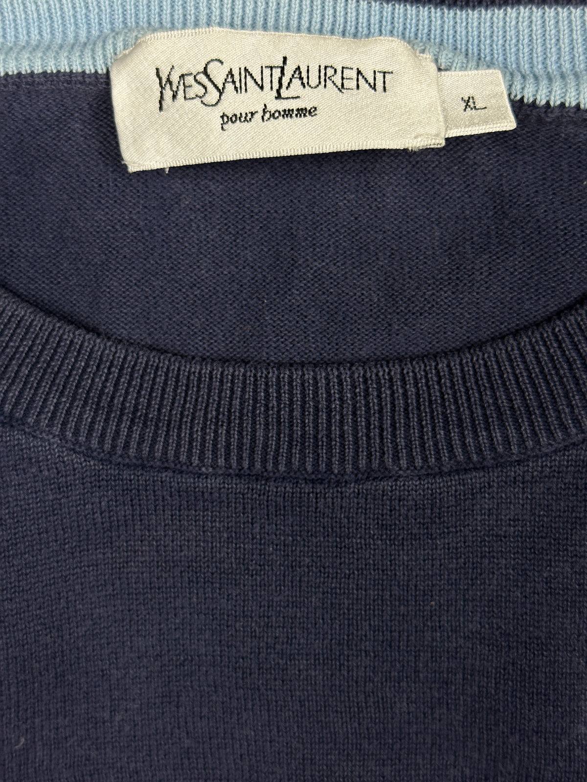 vintage YSL Yves Saint Laurent longsleeve {XL}
