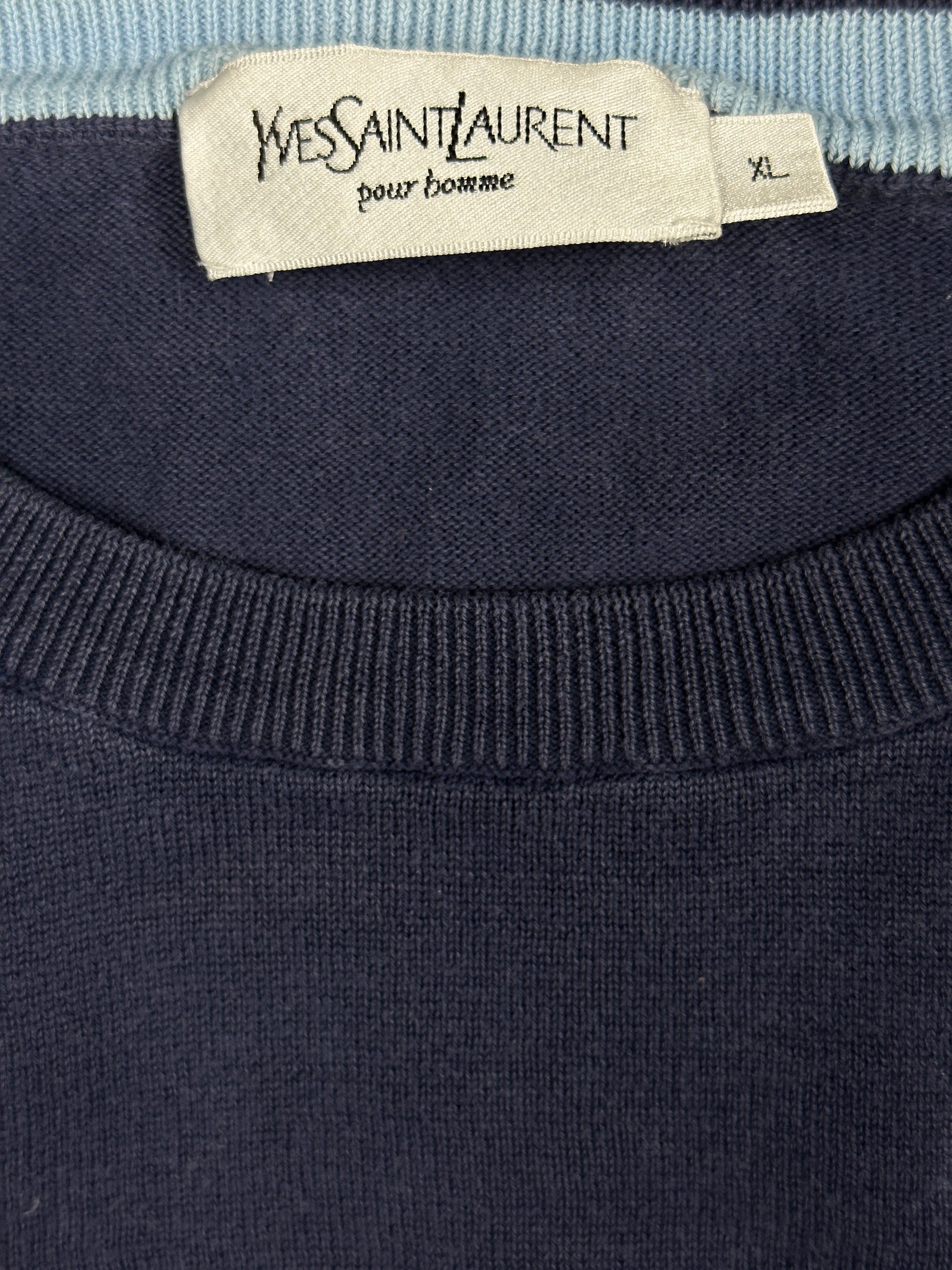 vintage YSL Yves Saint Laurent longsleeve {XL}