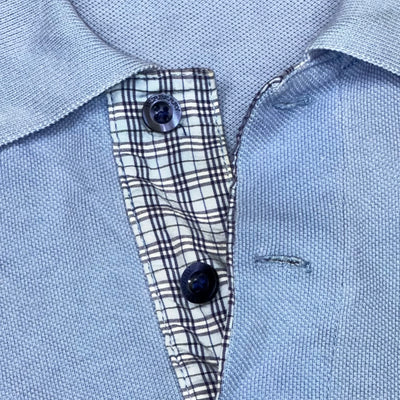 vintage Burberry polo {L}