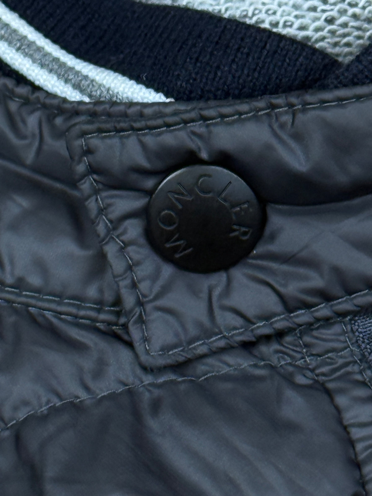 vintage Moncler hybrid sweatjacket