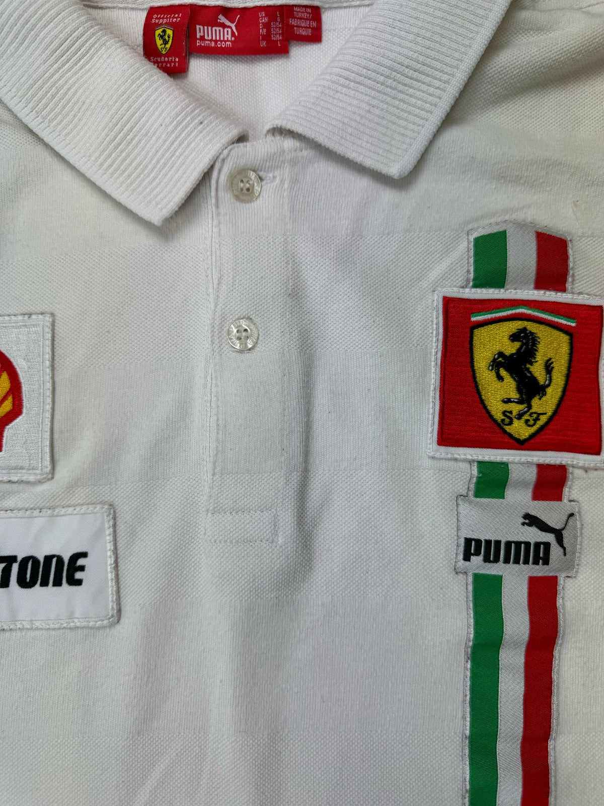 vintage Puma Ferrari polo {XL}
