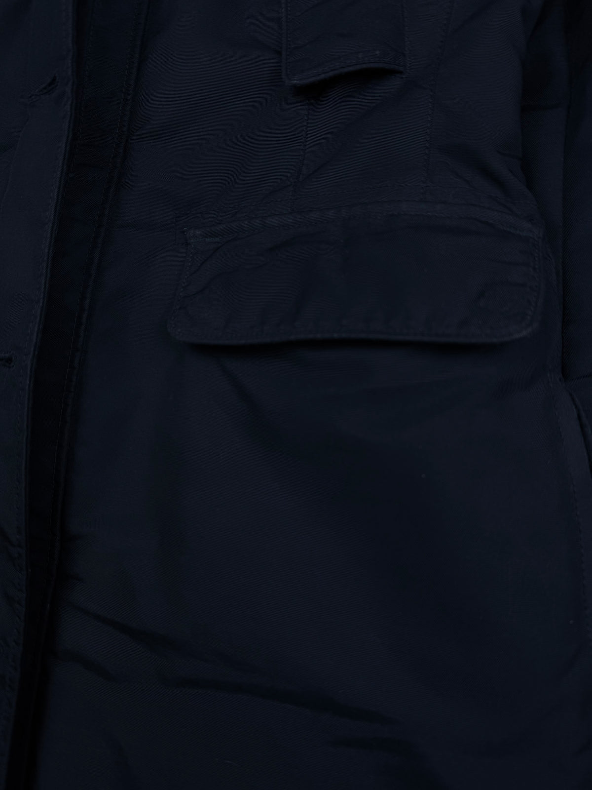 vintage Blauer winterjacket (real fur) {S}