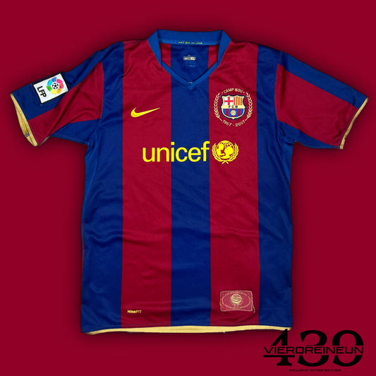 vintage Nike Fc Barcelona 2007-2008 home jersey {S}