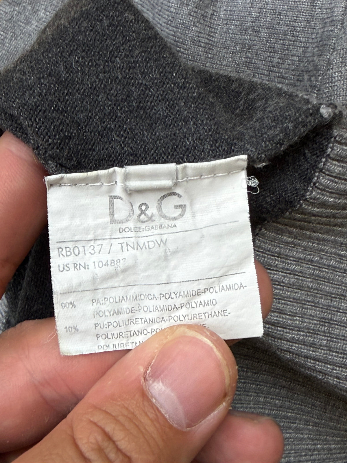 vintage Dolce & Gabbana sweater
