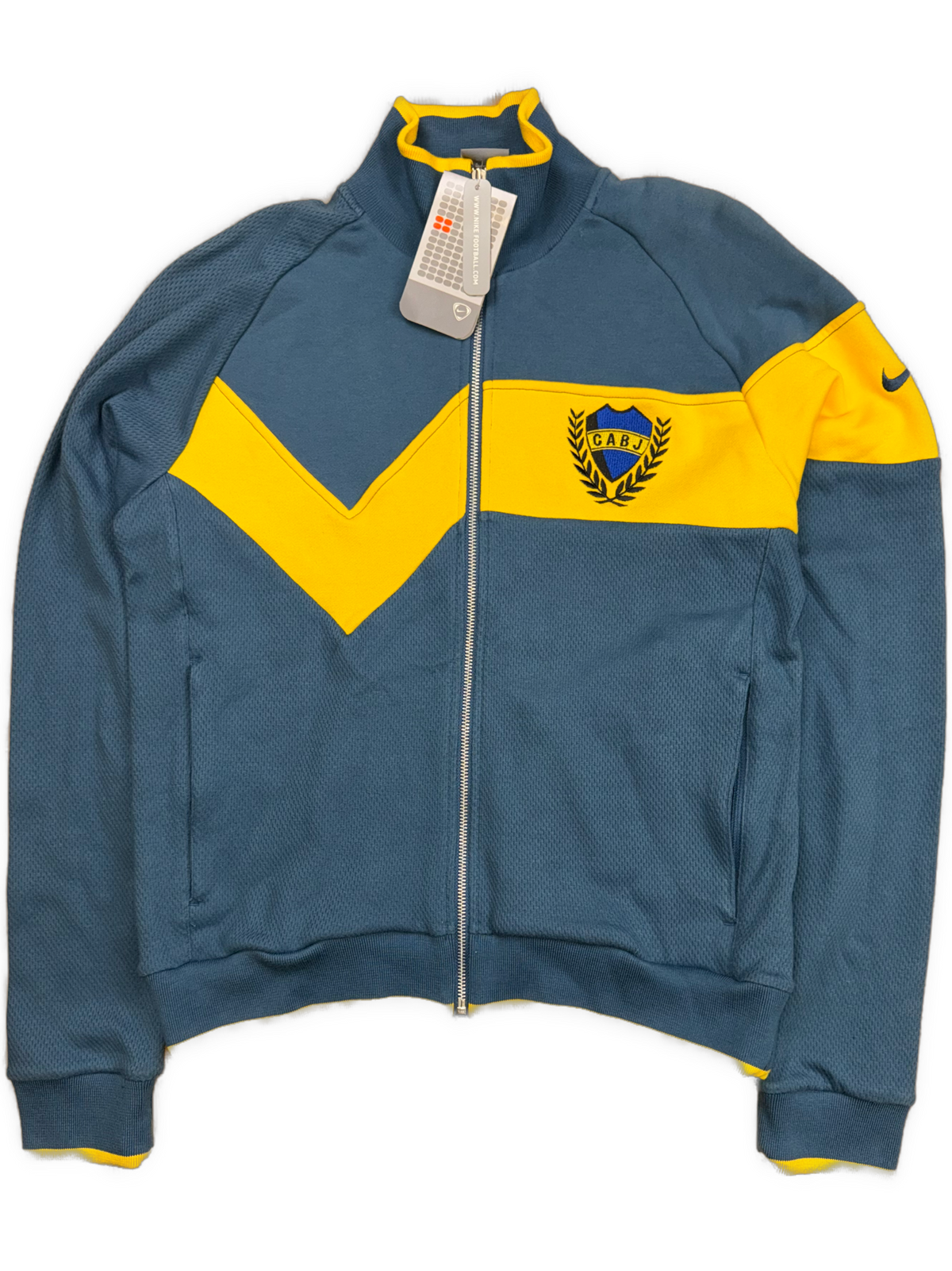 vintage Nike Boca Juniors sweatjacket DSWT {S}