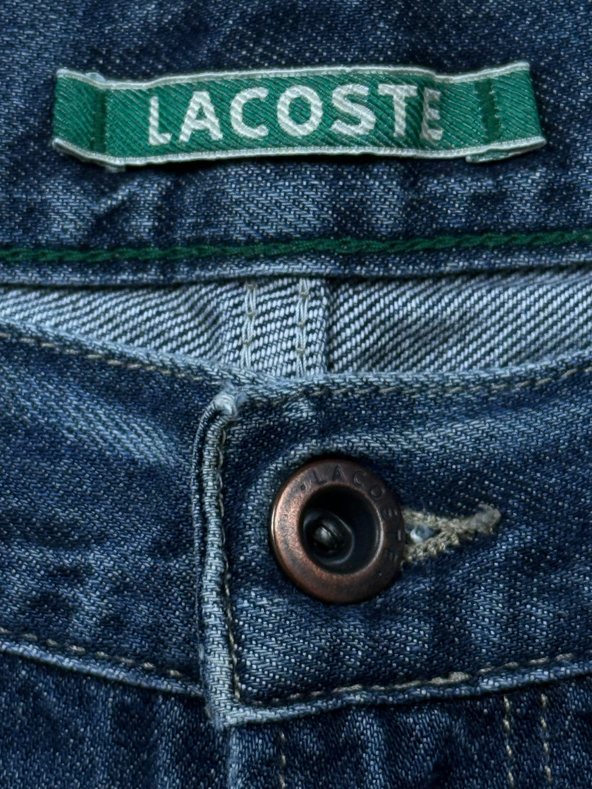 vintage Lacoste jeans