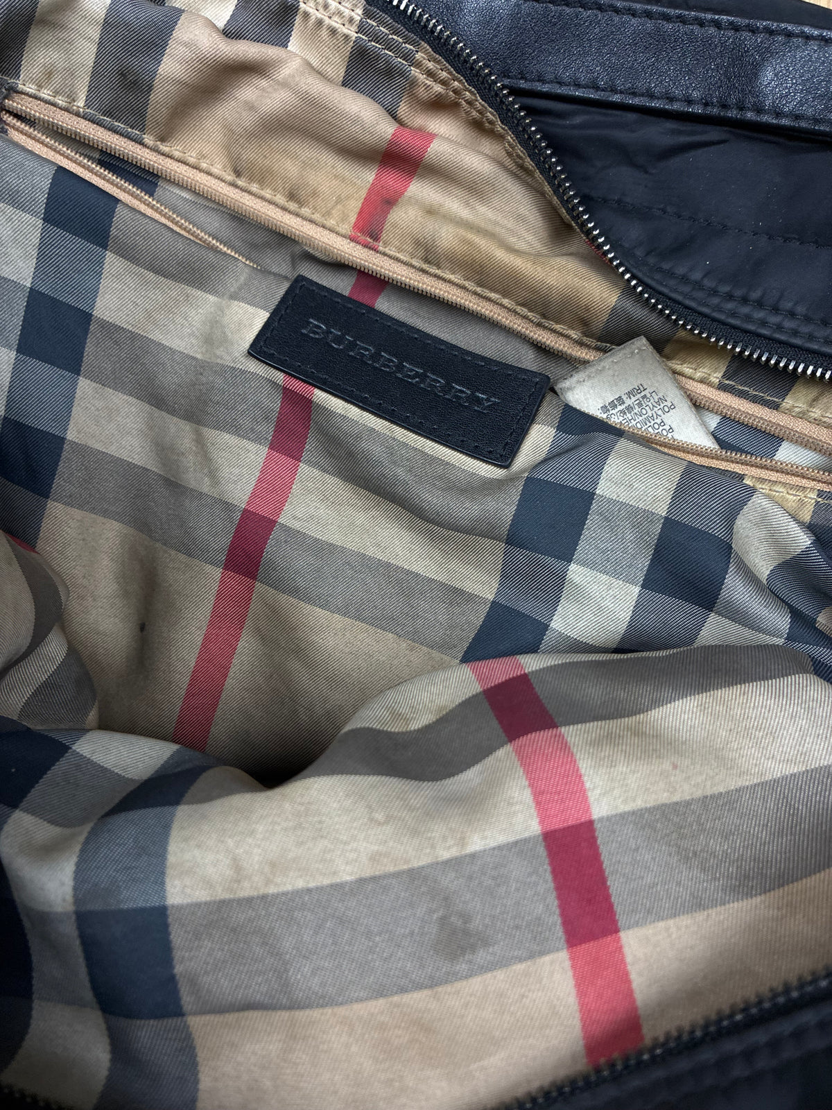 vintage Burberry shopper