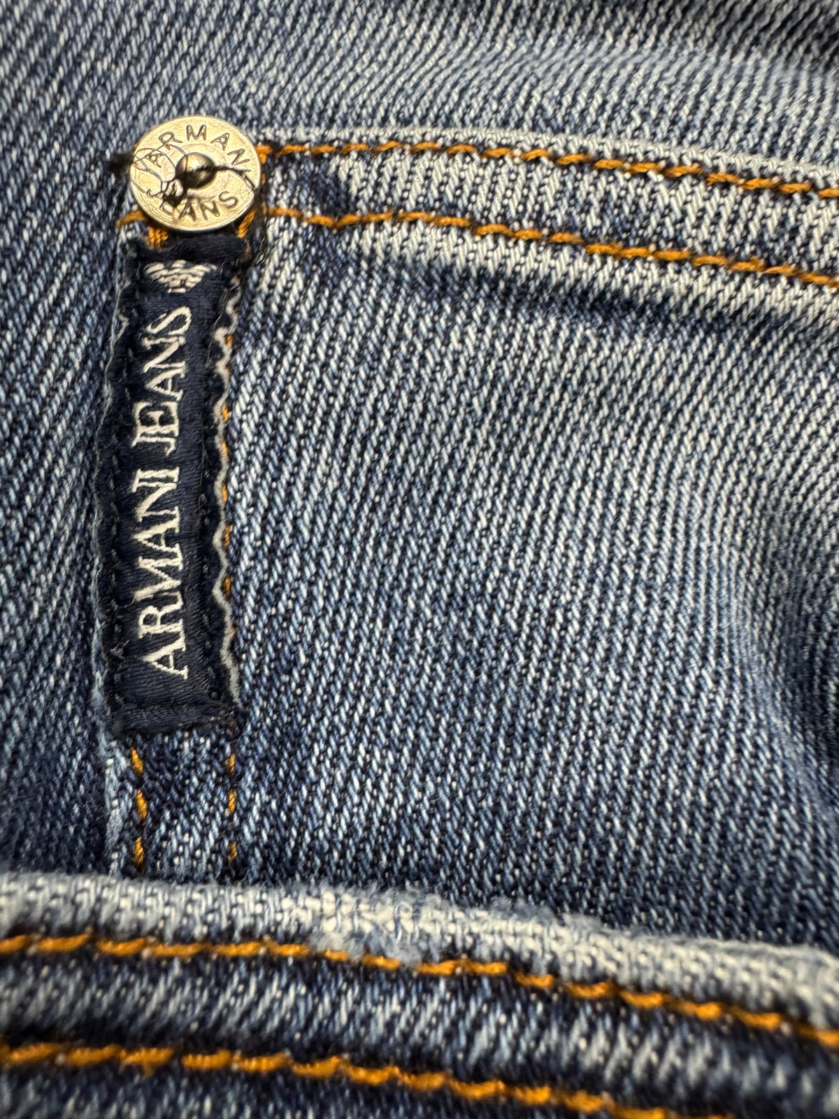 vintage Armani jeans {L}