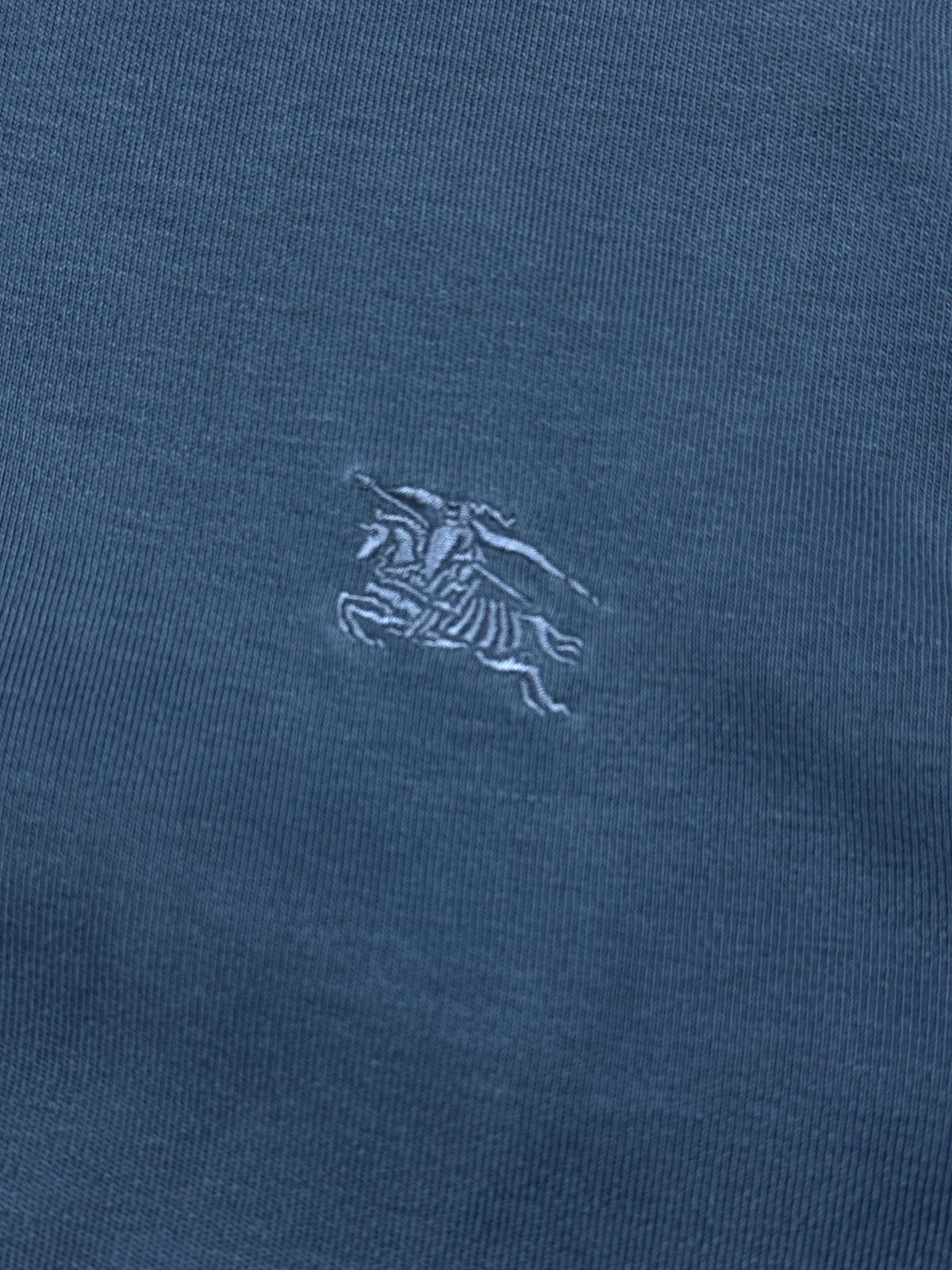 vintage Burberry quarterzip {S}