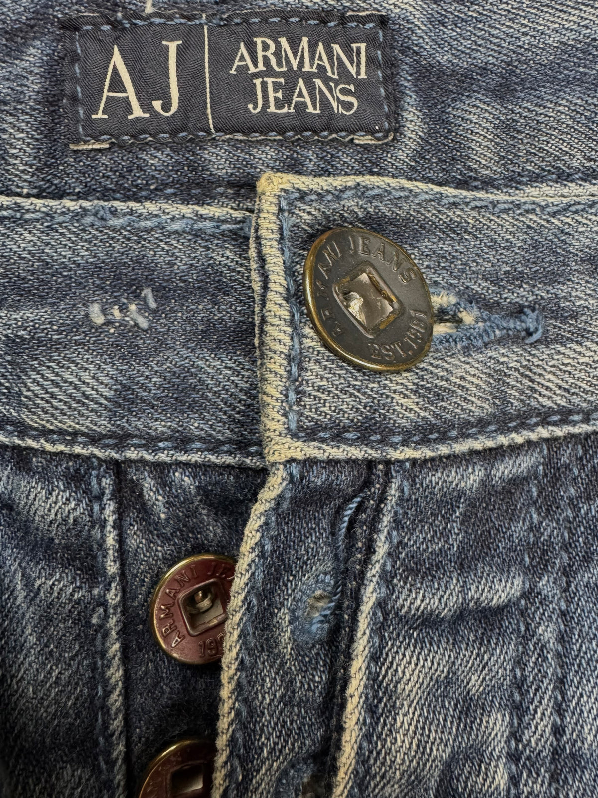 vintage Armani jeans {S}