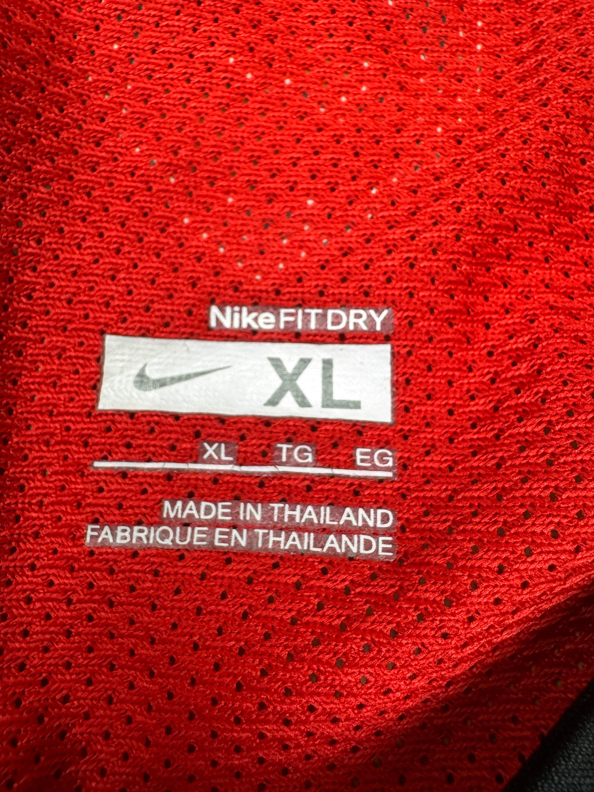 vintage Nike Manchester United trainingjersey {XL}