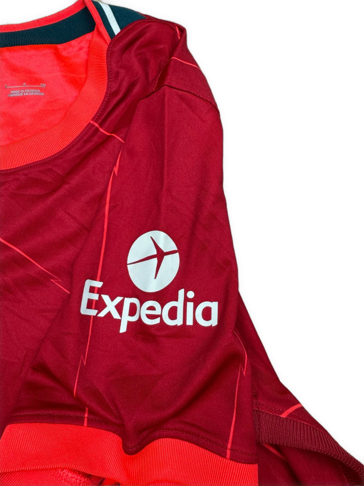 red Nike Fc Liverpool M.SALAH11 home jersey {S}