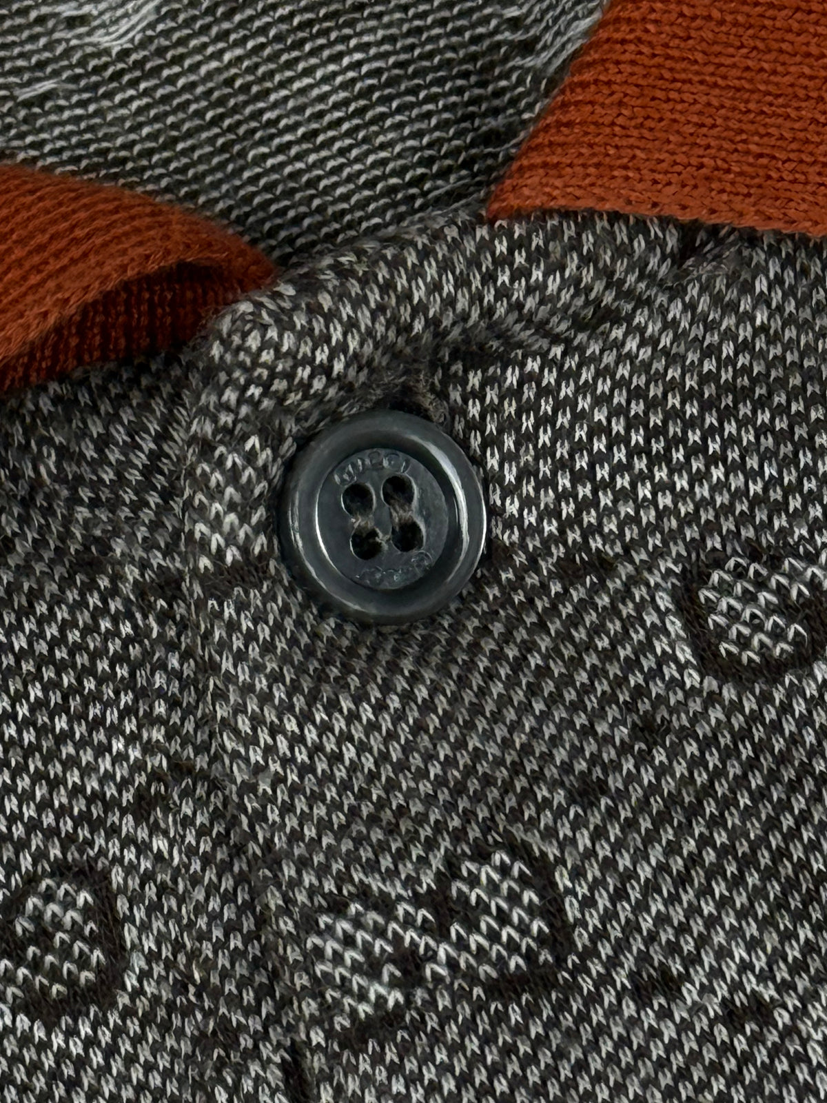 vintage Gucci monogram polo {L}