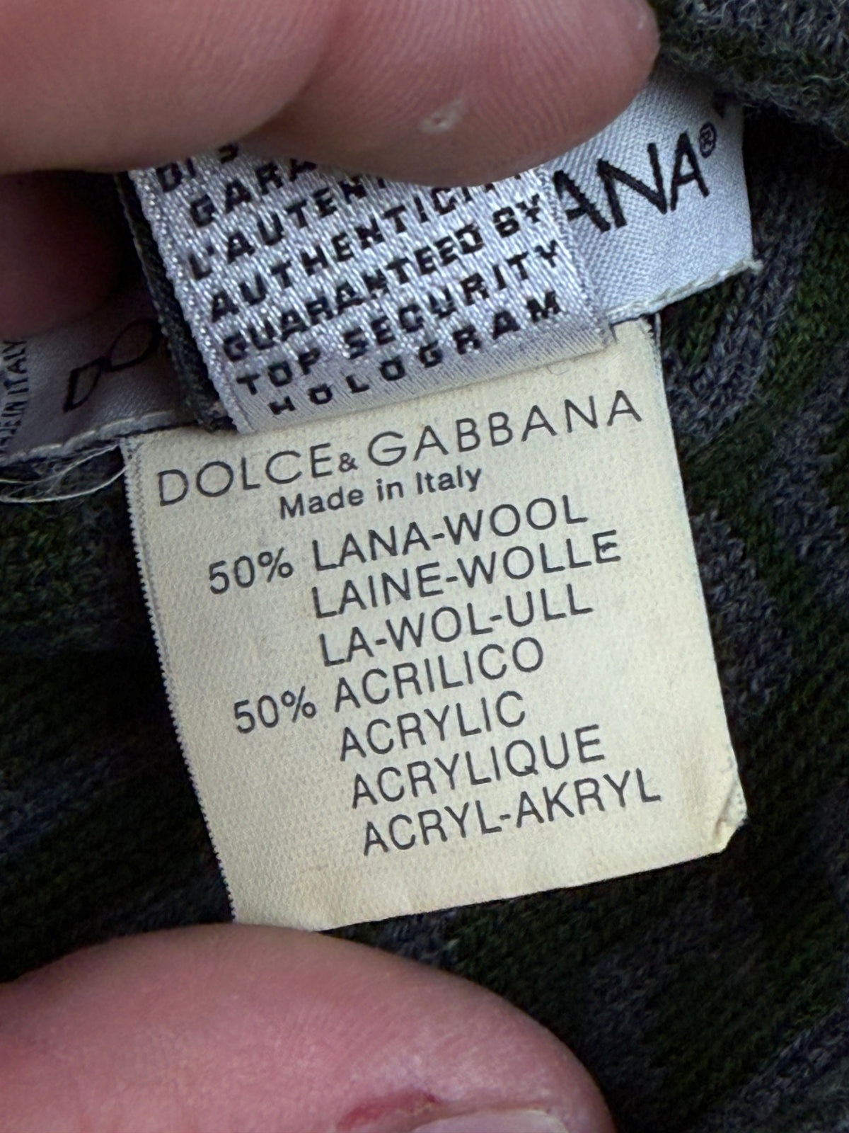 vintage Dolce & Gabbana beanie