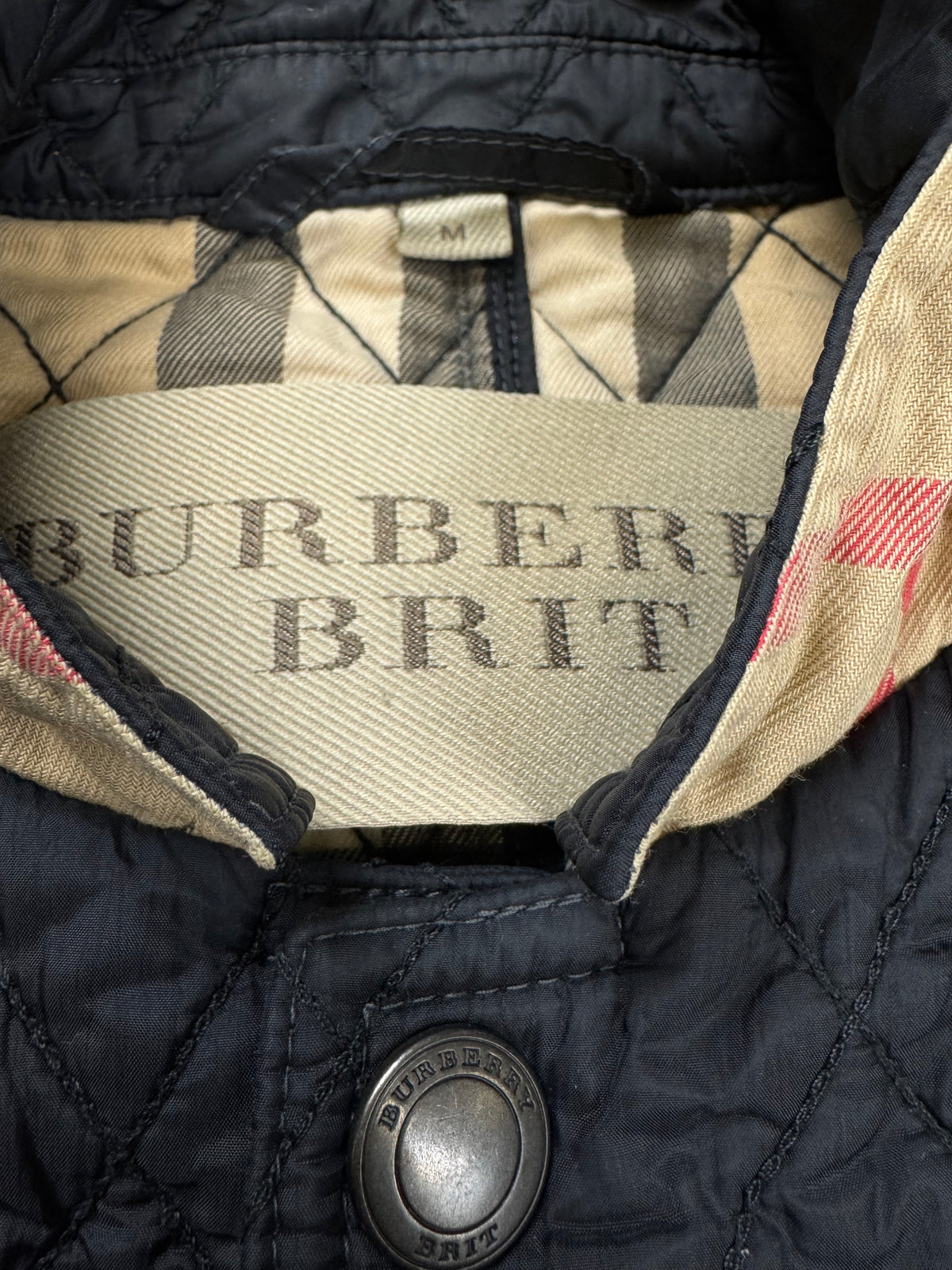 vintage Burberry quilted jacket {M}