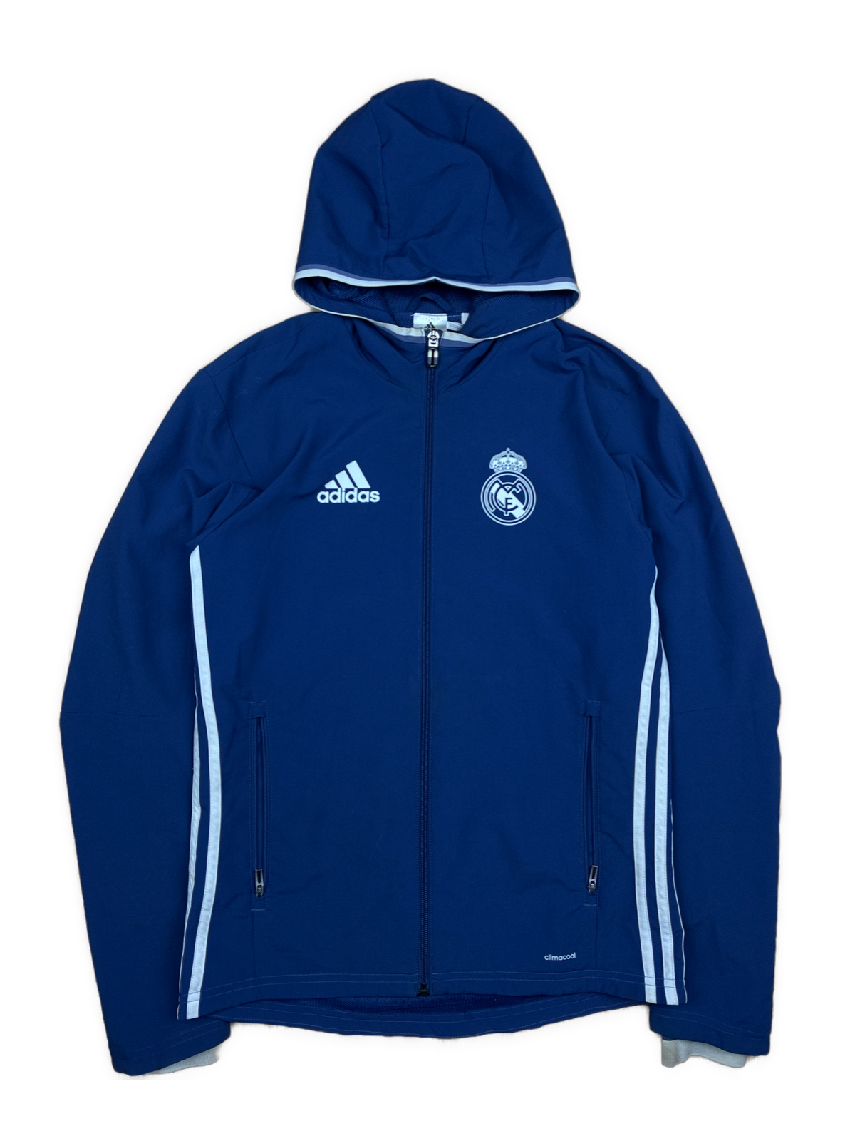 vintage Adidas Real Madrid windbreaker {S}