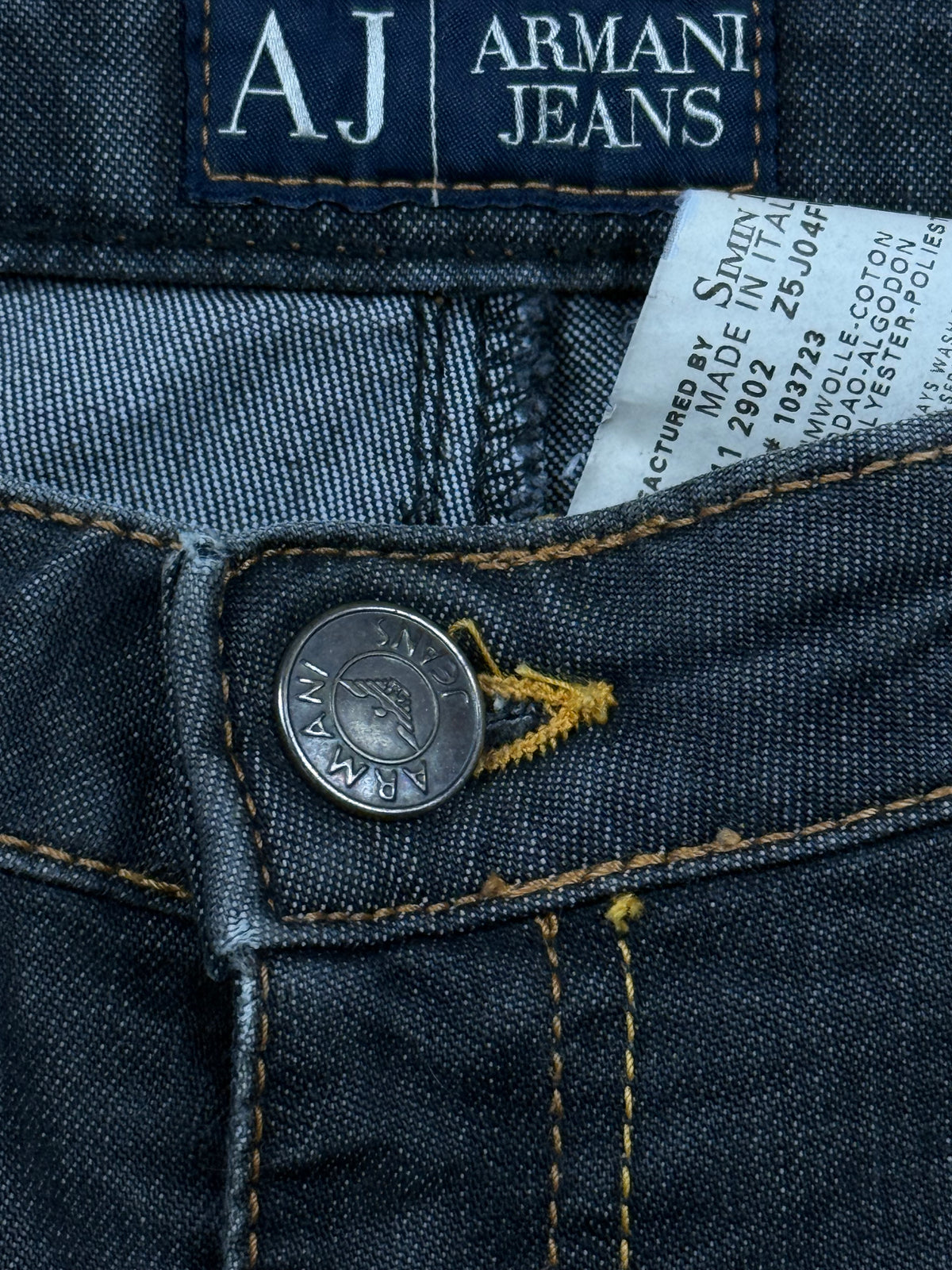 vintage Armani jeans