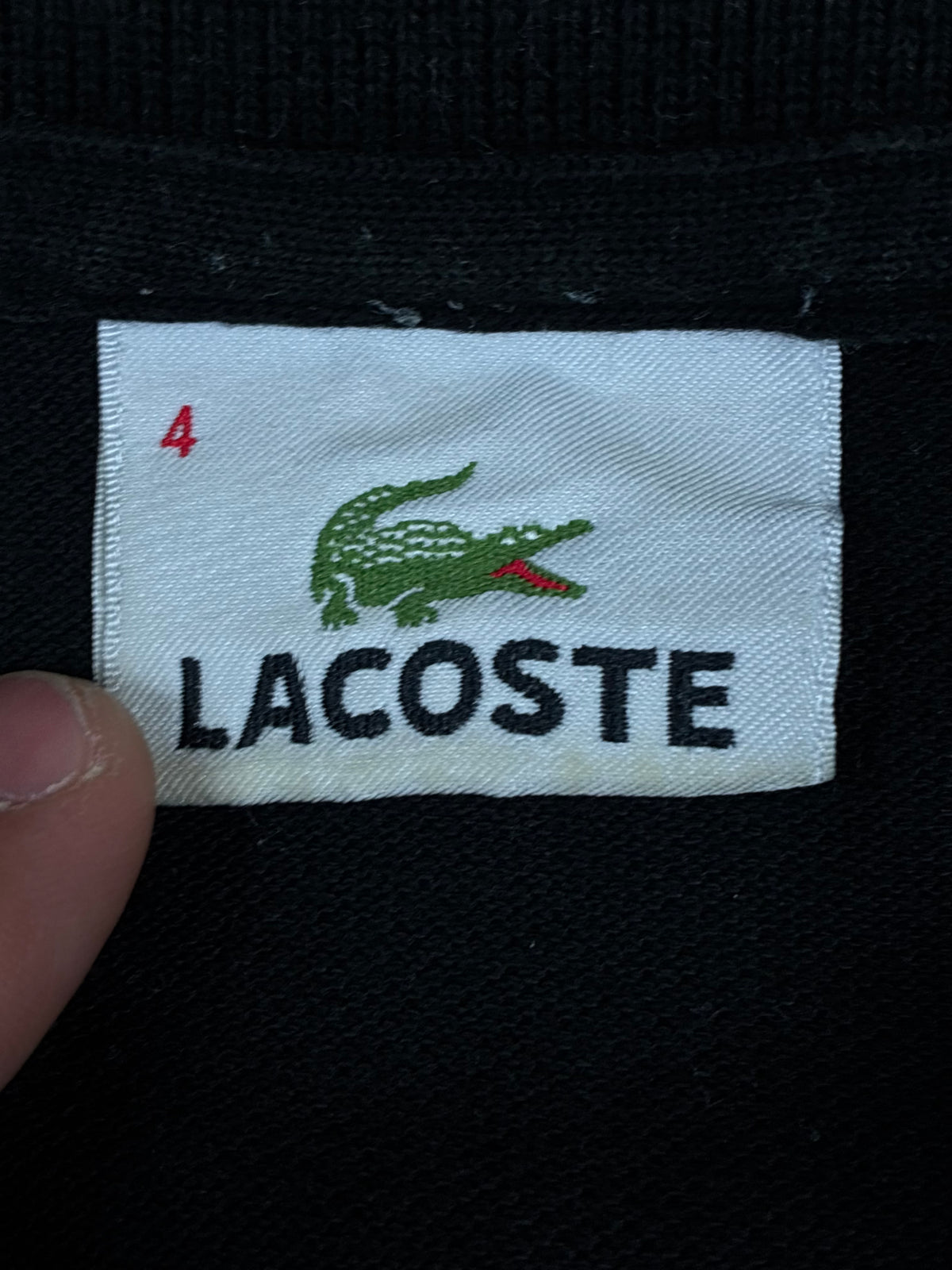 vintage Lacoste polo {M}