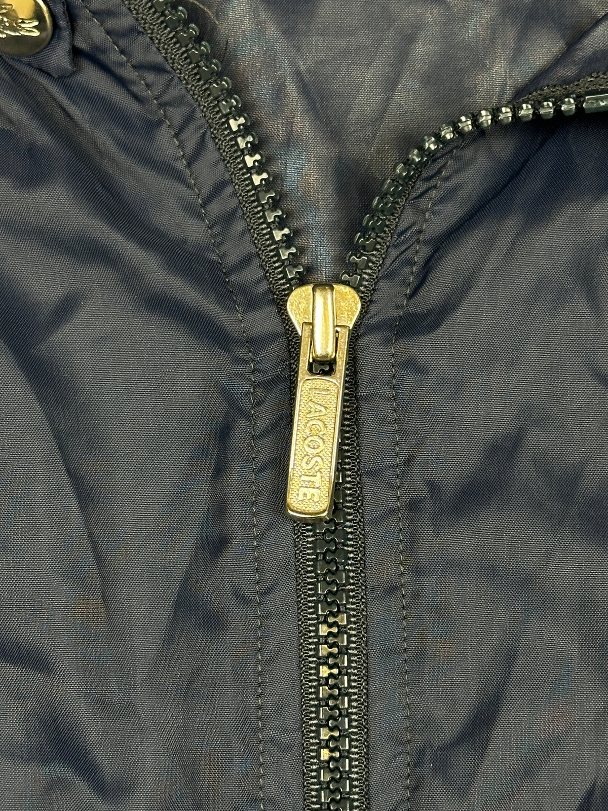 navyblue vintage Lacoste windbreaker {XL}