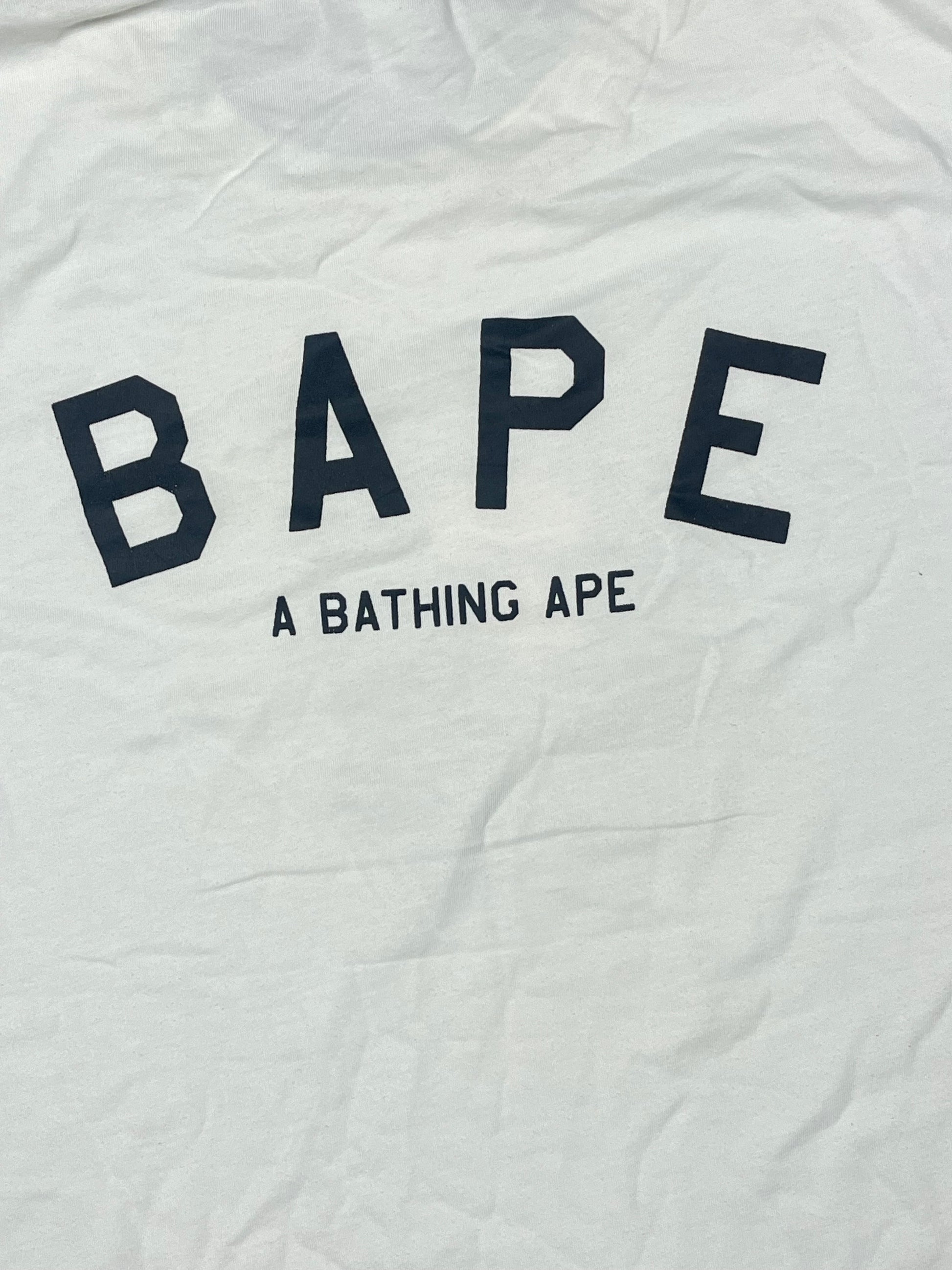 vintage BAPE a bathing ape t-shirt {L}