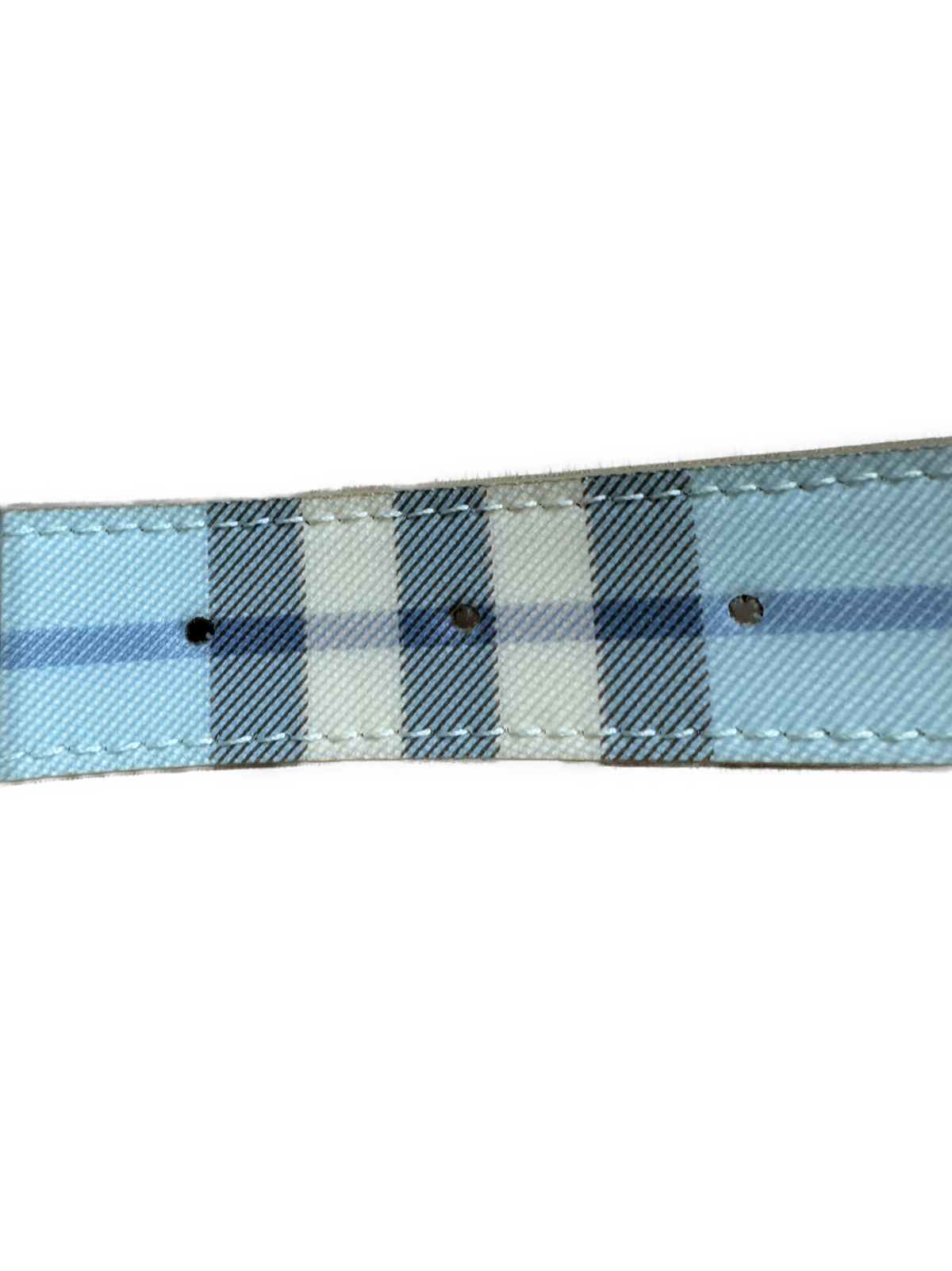 vintage babyblue Burberry belt