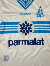 Lade das Bild in den Galerie-Viewer, vintage Adidas Olympique Marseille 1996-1997 home jersey {XS}
