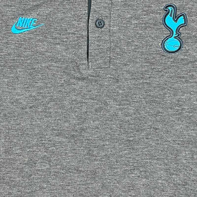 grey Nike Tottenham Hotspurs polo {M}