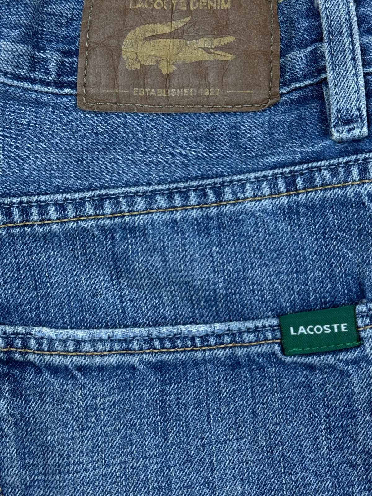 vintage Lacoste jeans